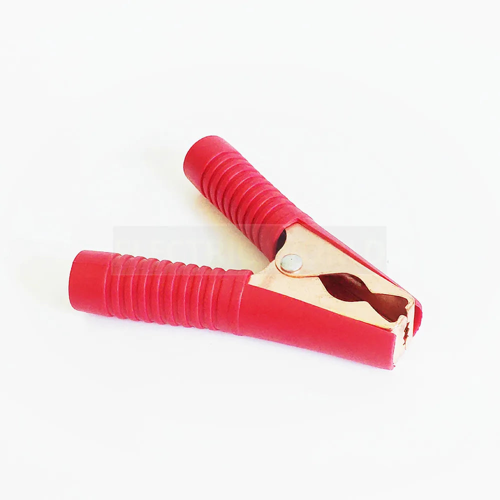 Alligator Clips Hot Car Battery Clamps Crocodile Clip 100A Red Black Electrical connection battery terminals power wire test by MVEnergo