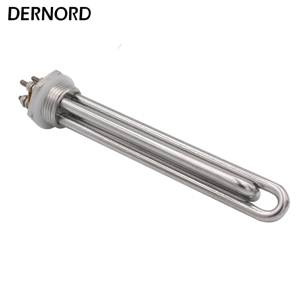 Heating Element 12v 24v 36v 48v 300W 600W SUS304 DN25 DC Immersion Water Solar/Electric Tubular Heater by MVEnergo