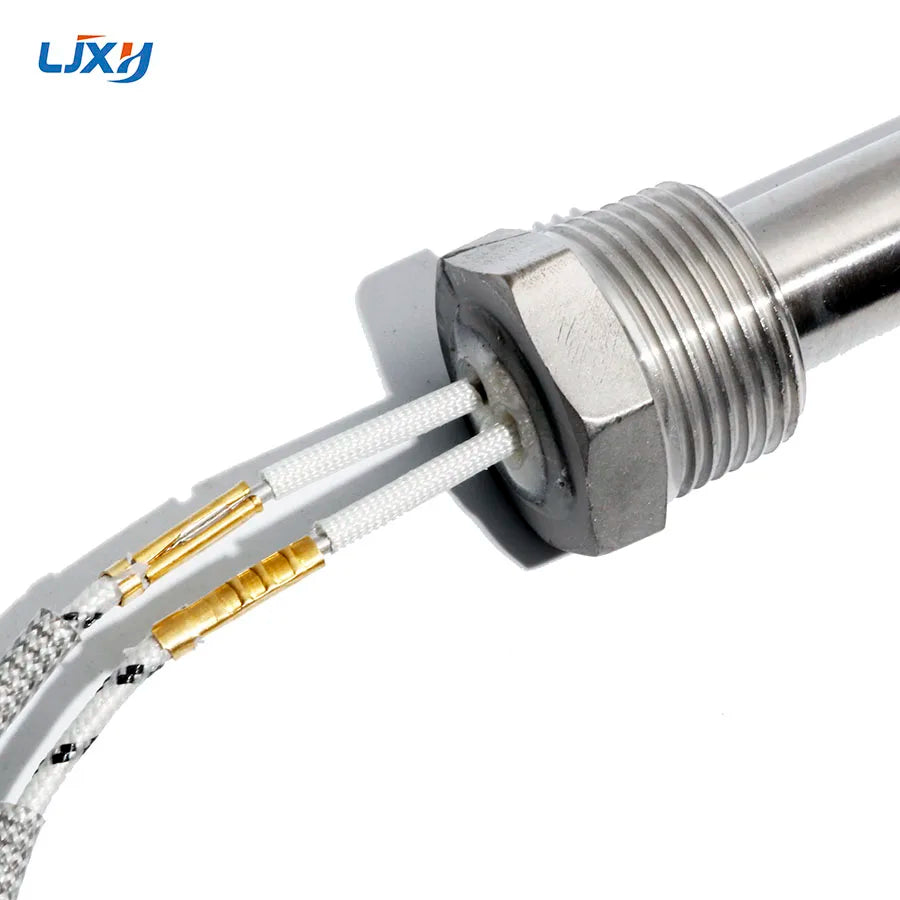 LJXH DN15 (1/2") Thread Cartridge Heater Heating Element 12x100/150/200 Tube Size 300W/500W/800W/1000W for Water by MVEnergo