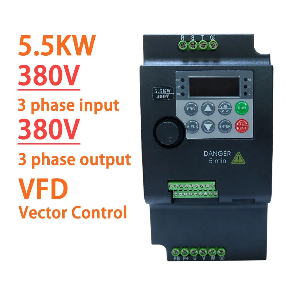 380V Or 220V Economical VFD Variable Frequency Drive Converter Inverter 0.75/1.5/2.2/3.7/4/5.5/7.5/11 KW Motor Speed Controller by MVEnergo