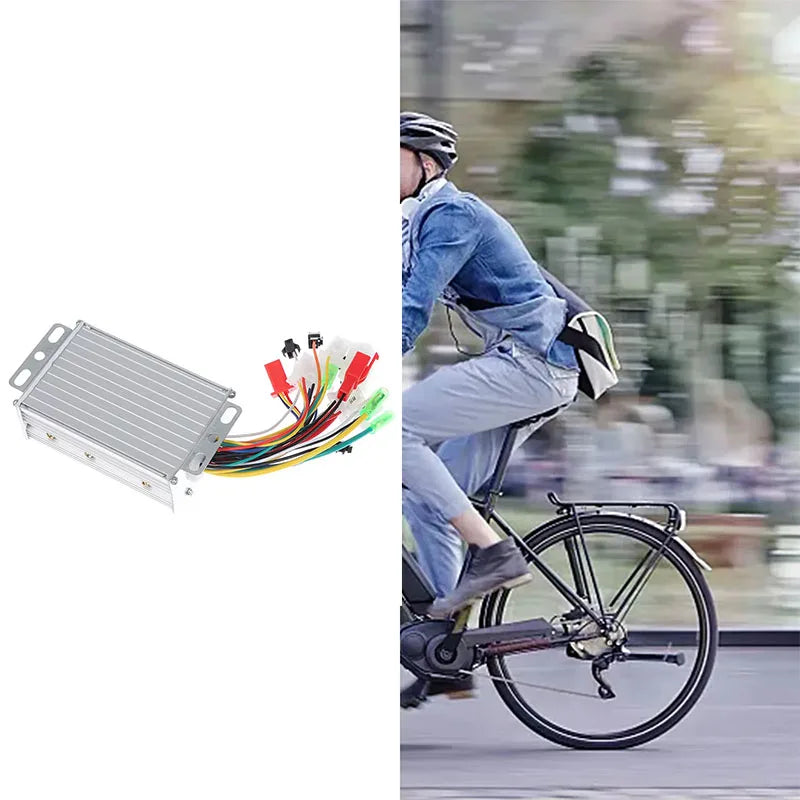 Electric Bicycle Accessories 36V/48V Electric Bike 350W Brushless DC Motor Controller For Electric Bicycle E-bike Scooter by MVEnergo