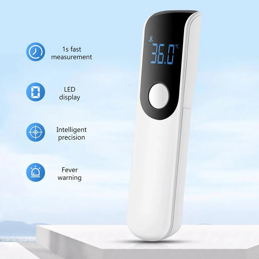 Medical IR Fever Thermometer Digital Ear Thermometer Child Adult Non-contact Body Temperature or Mini Oximeter Blood Oxygen Tool by MVEnergo