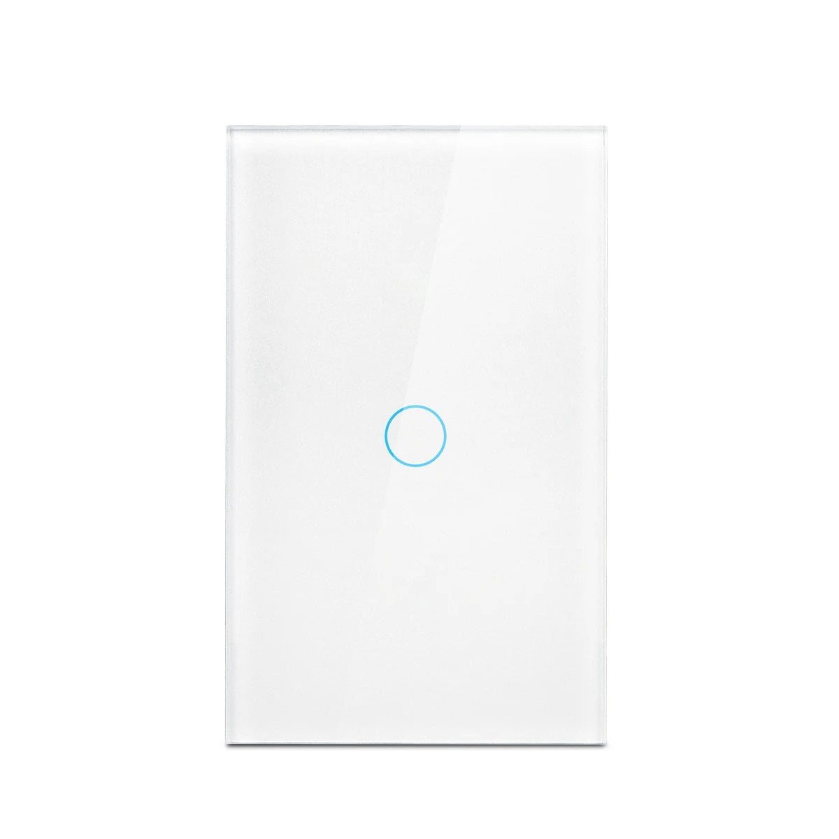 EU US Wall Touch Switch Crystal Tempered Glass Panel Light Switches 1/2/3 Gang 1 Way LED Indicator Sensor Electrical Button by MVEnergo