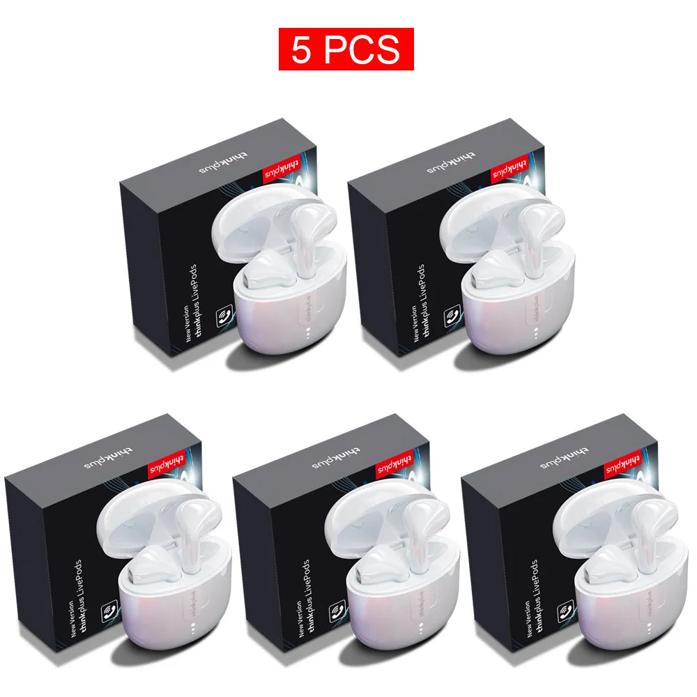 Original Thinkplus TWS Wireless Bluetooth Earphones Noise Canceling Headsets Full Color Touch Screen Headphones Hi-Fi Earbuds by MVEnergo