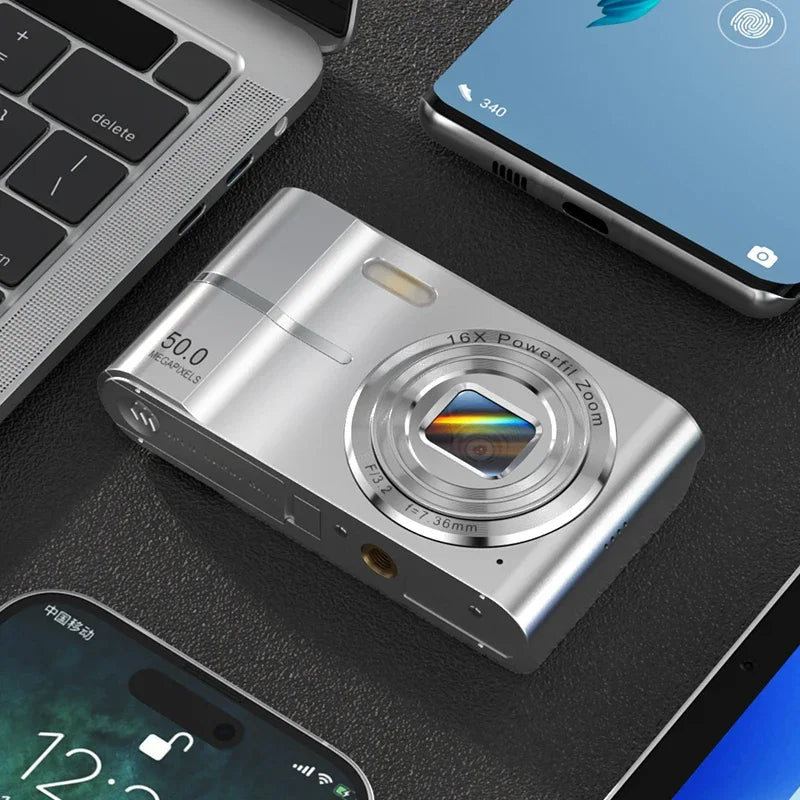 Xiaomi 4K Digital Camera 50MP 16X Student Camera Outdoor Anti-Shake Digital Video Camera Flash Video Recorder Small Video Camera by MVEnergo