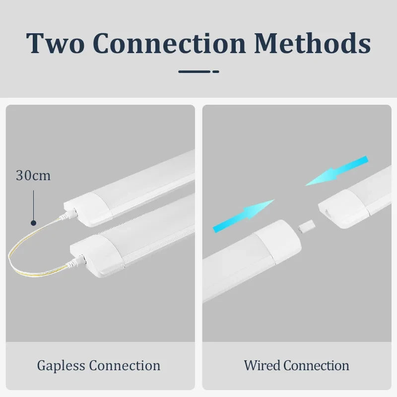 Led Tube Light With 1.8m Switch Wire 30cm 50cm 60cm Kitchen Lamp For Living Room Bedroom Under Cabinet Lights Bar Led Tube Lamp by MVEnergo