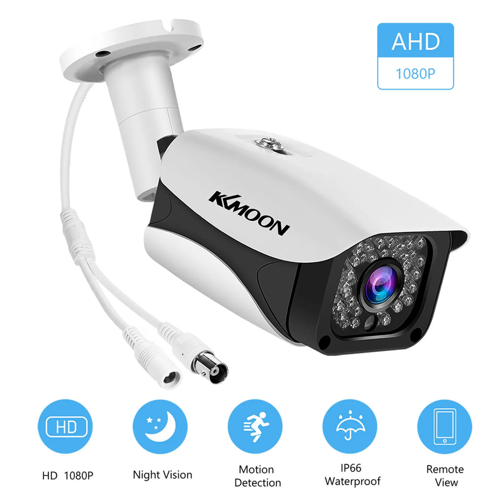 2MP 1080P Full High Definition Security Camera Outdoor/Indoor Infrared Night Vision Weatherproof Surveillance CCTV Bullet Camera by MVEnergo