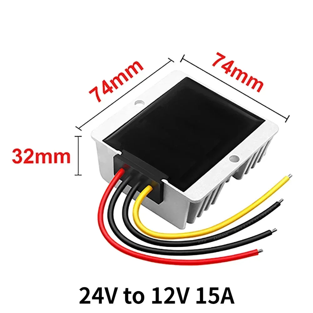 24 Volt to 12 Volt 40A 24V to 13.8V 30A 20A 15A 10A 8A 5A Voltage Transformer DC DC Converter Step Down Buck Regulator by MVEnergo