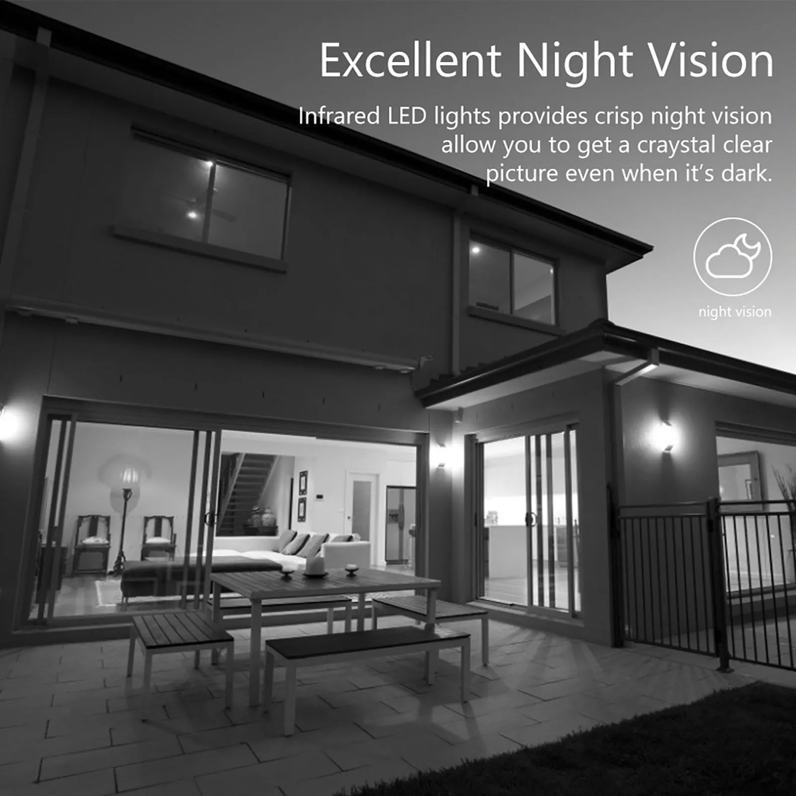 2MP 1080P Full High Definition Security Camera Outdoor/Indoor Infrared Night Vision Weatherproof Surveillance CCTV Bullet Camera by MVEnergo