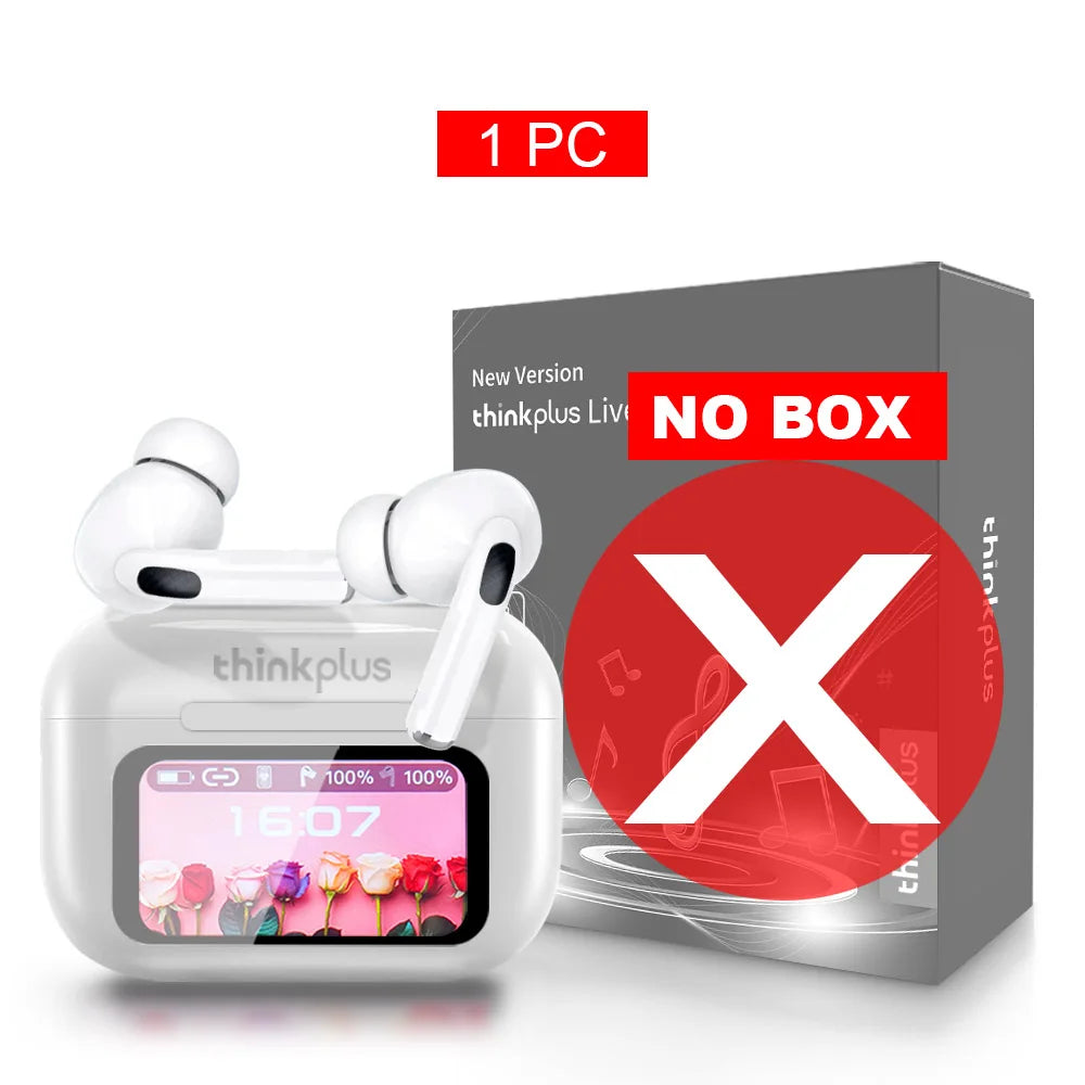 Original Thinkplus TWS Wireless Bluetooth Earphones Noise Canceling Headsets Full Color Touch Screen Headphones Hi-Fi Earbuds by MVEnergo