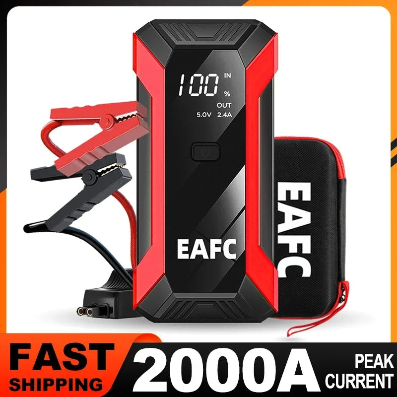 Power Bank 2000A/600A 12V Car Battery Jump Starter Portable Charger Petrol Diesel Auto Starting Device Booster Emergency Starter by MVEnergo