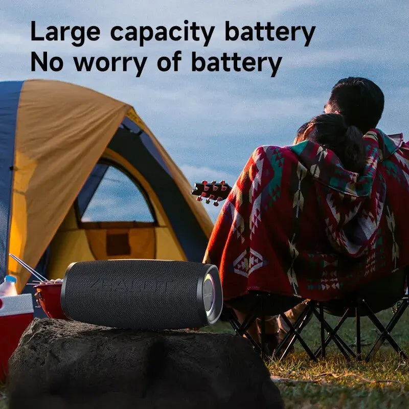 ZEALOT-S56 Bluetooth Speaker 40W Output Power Bluetooth Speaker with Excellent Bass Performace IPX6 Waterproof Camping Outdoor by MVEnergo