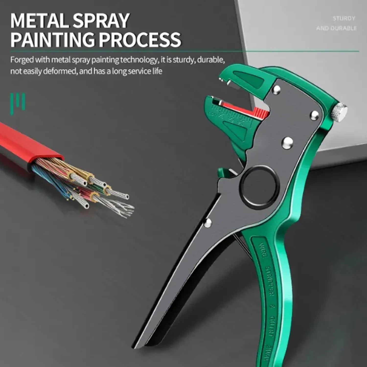 Multifunctional Duckbill Wire Stripper Automatic Wire Stripper Length Adjustable Flat Wire Cutter Wire Stripper For Electrician