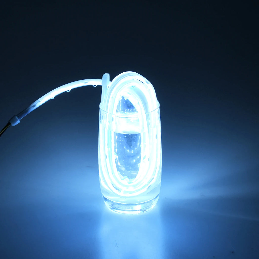 LED Car Hood Decorative Light Strip Start Scan Dynamic Ambient Light Car Daytime Running Light DRL With Turn Signal Lamp 12V by MVEnergo