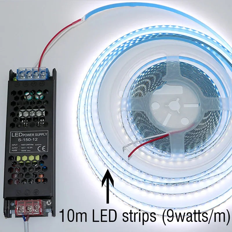 Constant Voltage Power Supply 48W 60W 100W 150W 200W 300W 400W Thin Driver For LED Strips DC 12V / 24V Lighting Transformers
