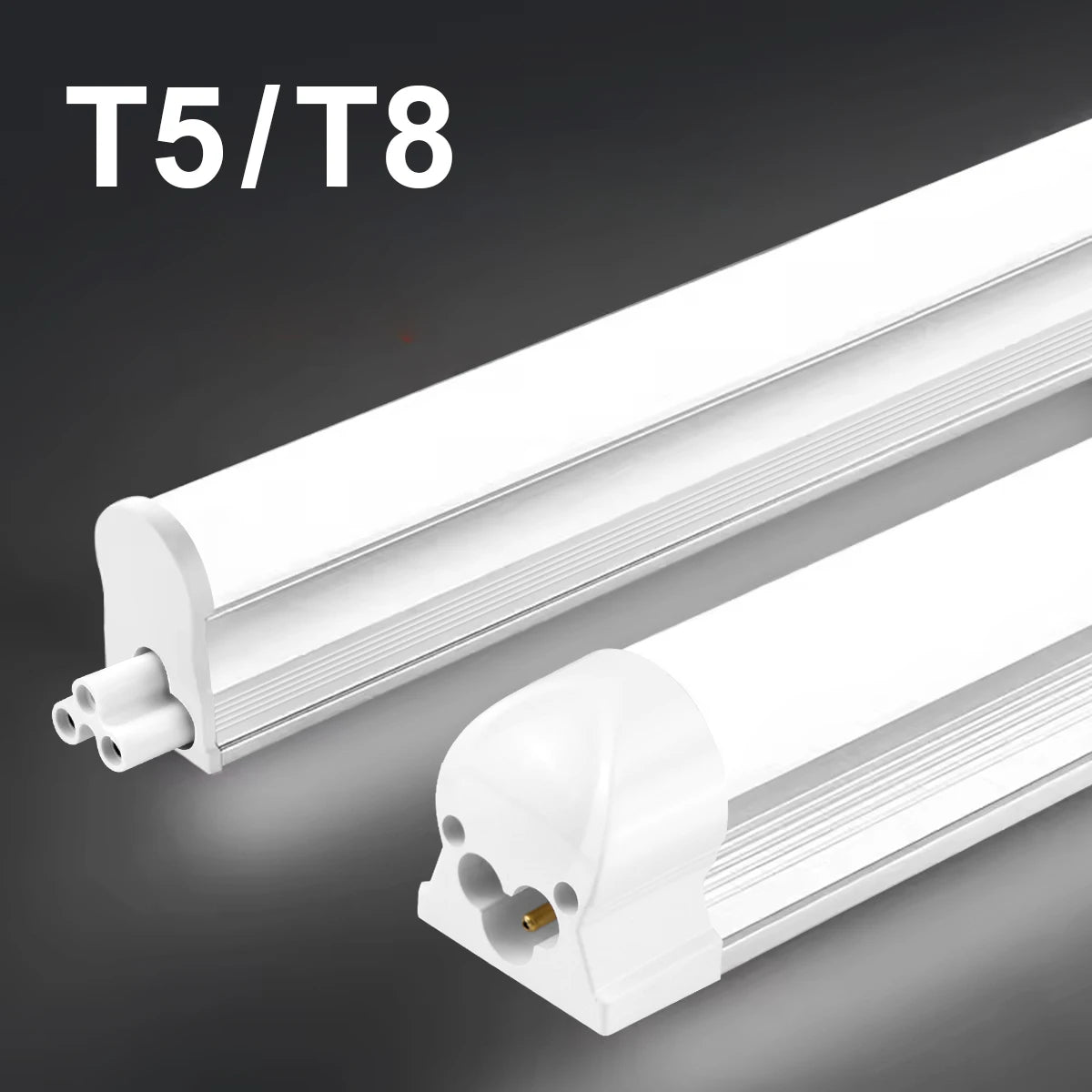 50CM T5 T8 Aluminum LED Light Tube 15W 25W LED Lamp Tube 220V For Desk Work Shop Garage Warehouse Kitchen Cabinet Lighting by MVEnergo