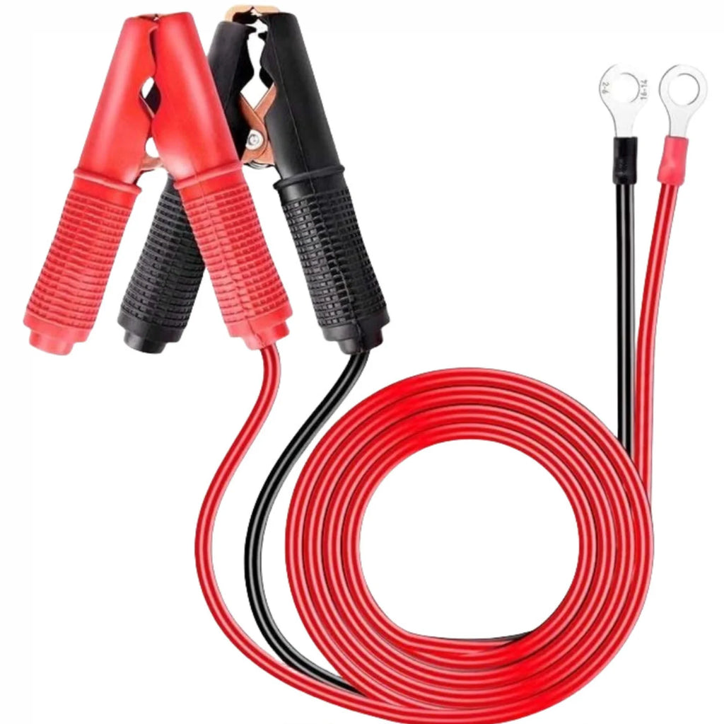 30A Fuse Battery Alligator Clip For Car Extension Cord Quick-Release Adapter Disconnect For Car Motorcycle Battery Clamp Cable by MVEnergo