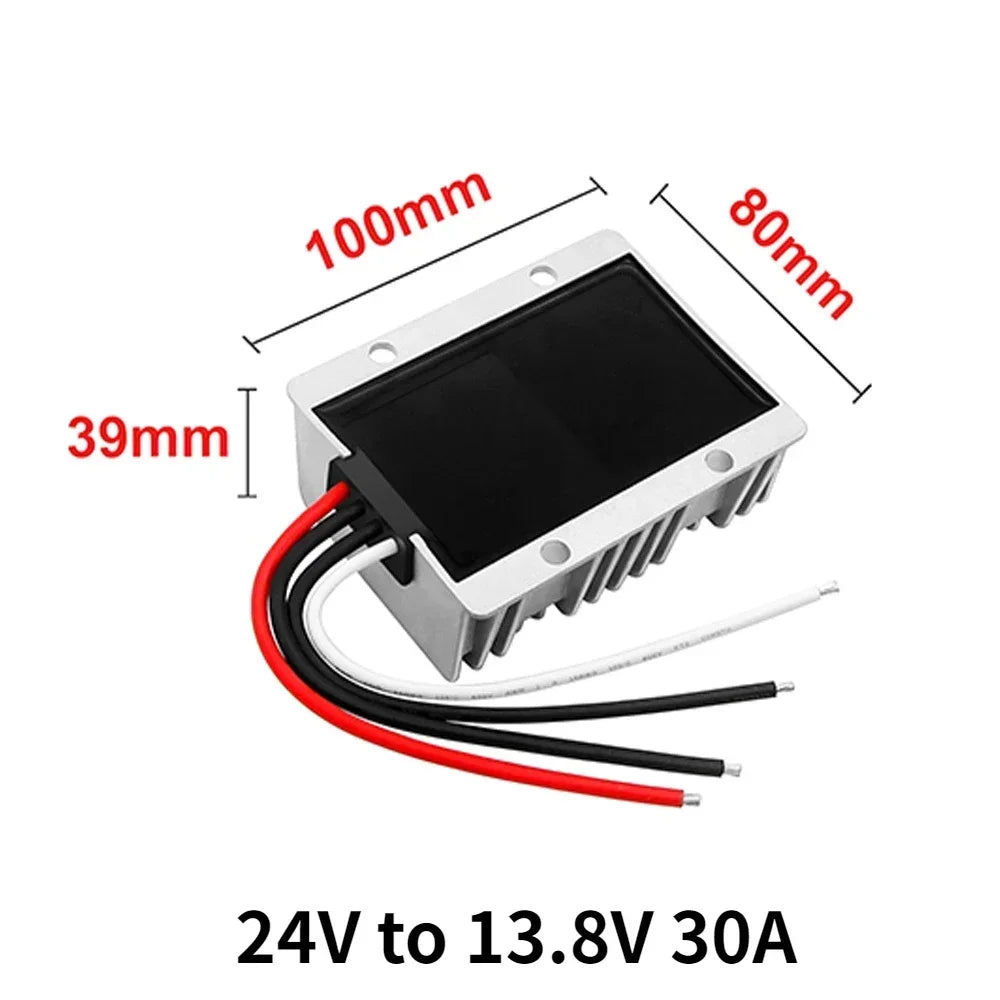 24 Volt to 12 Volt 40A 24V to 13.8V 30A 20A 15A 10A 8A 5A Voltage Transformer DC DC Converter Step Down Buck Regulator by MVEnergo