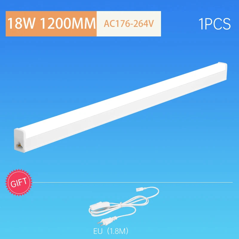T5 LED Light Tube 0.3m 0.6m 0.9m 1m 1.2m LED Lamp Tube 220V Bright Fluorescent Tube For Study Table Lamp Home Cabinet Lighting by MVEnergo