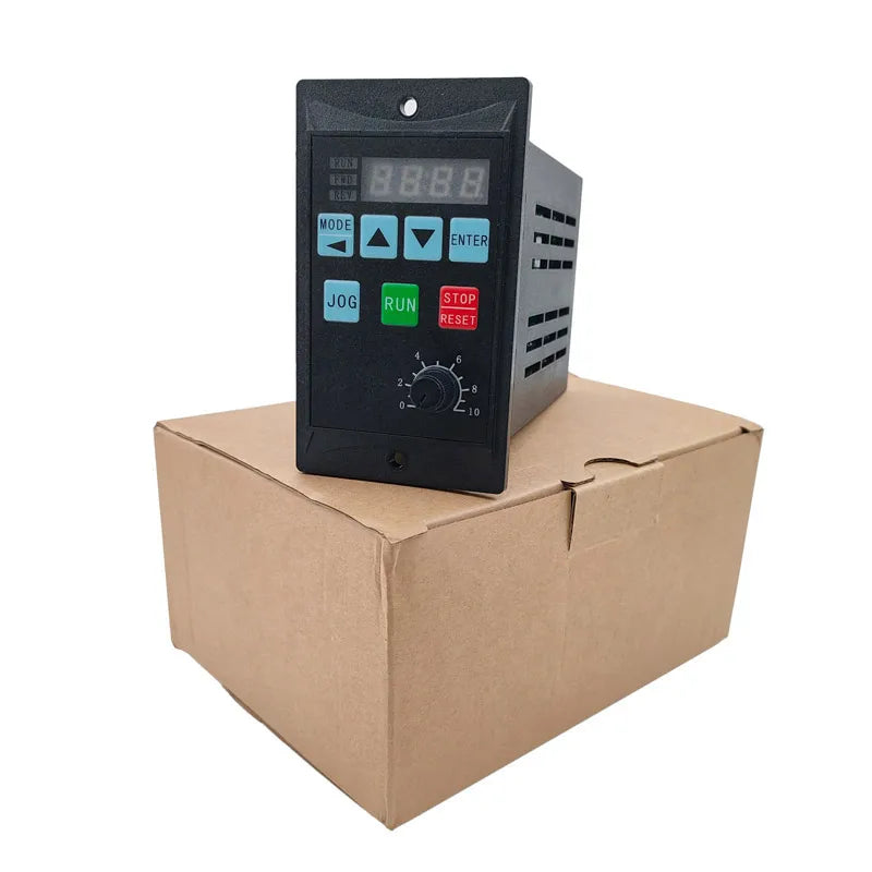 Frequency Converter Electric Inverter 1500W RS485 Add Motor Driver 0.75KW 1.5KW MCU Single Phase Input 220V 3-Phase Output 0.4KW by MVEnergo