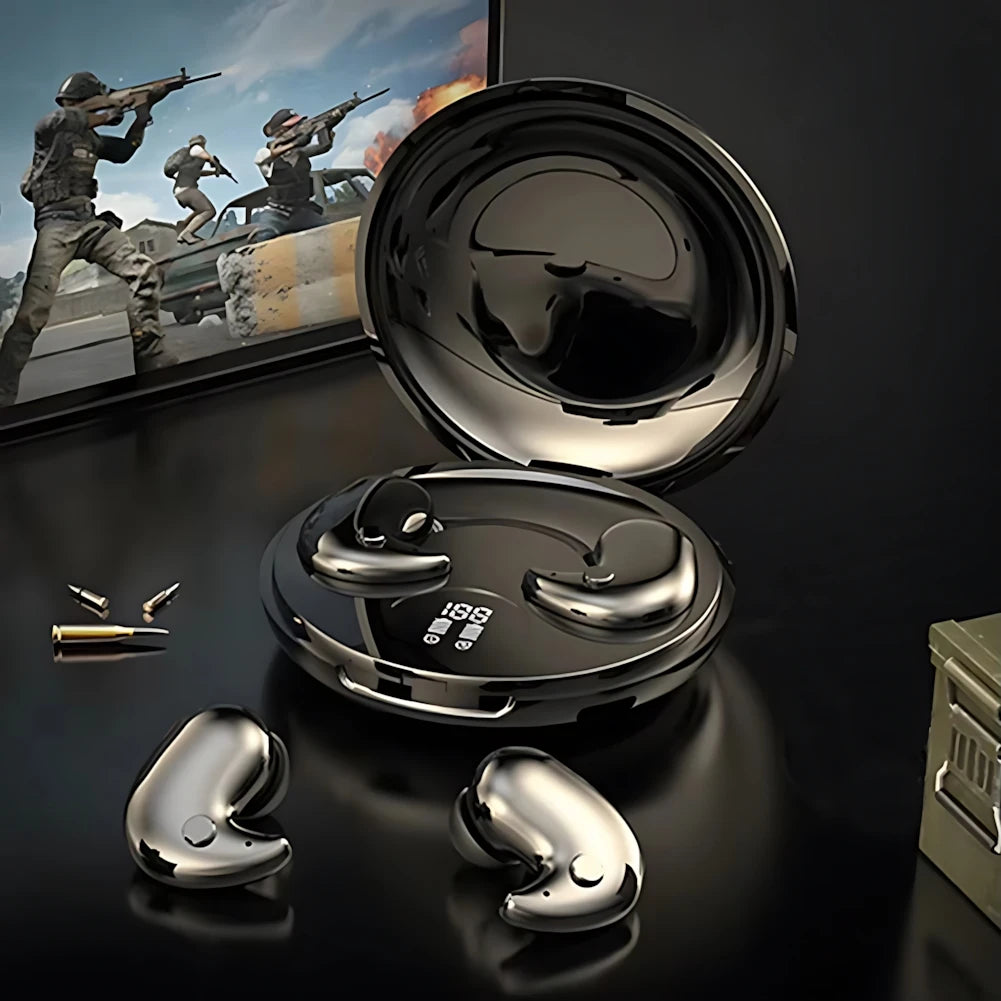 B13 Bluetooth Sleep Earphones Wireless Headset 5.3 With Comfortable Wearing Touch Control Headphone Earbuds For All Mobile Phone by MVEnergo