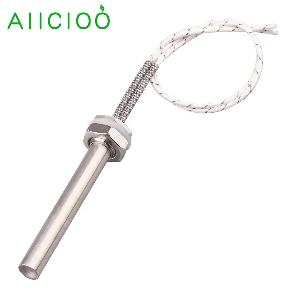 12V Immersion Cartridge Heating Element M16 Thread Stainless Steel 304 50W 100W 150W Heater Water by MVEnergo