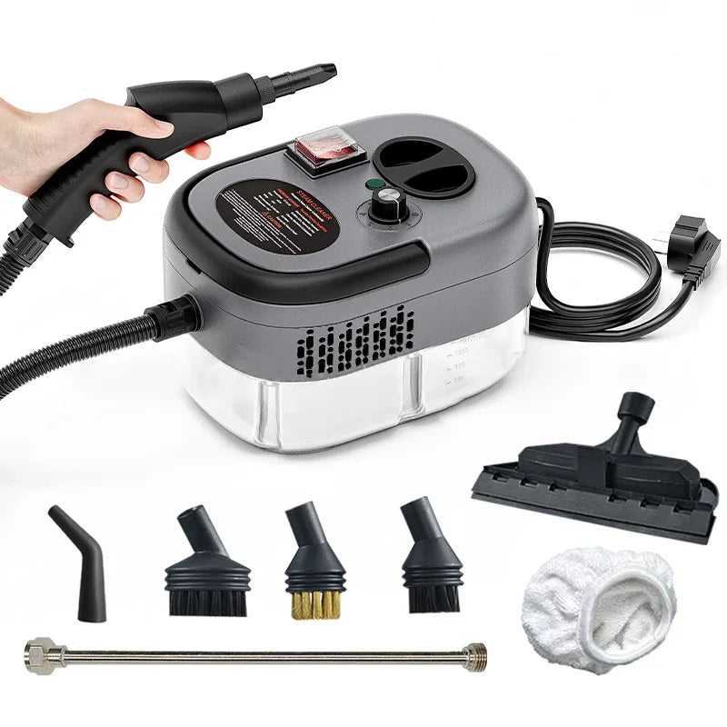 High And Temperature Handheld Steam Cleaners Air Conditioner Kitchen Hood Car Steam Clean Machine Floor and More Cleaning by MVEnergo