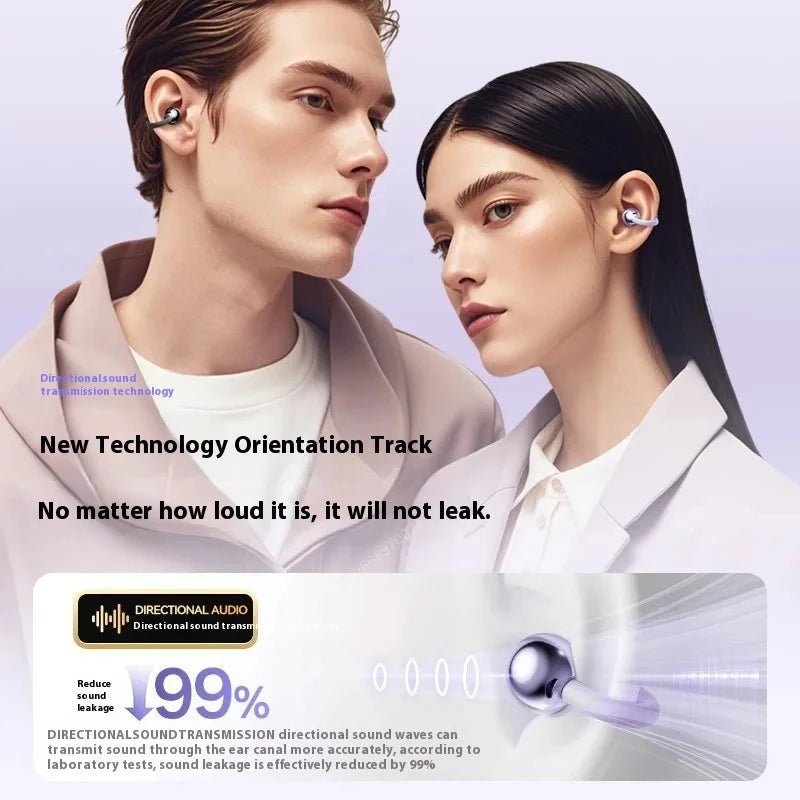 Xiaomi Wireless Bluetooth Q71 Clip-on Earphones High Sound Quality Earbuds Led Display Headphones Music Sports Headset by MVEnergo