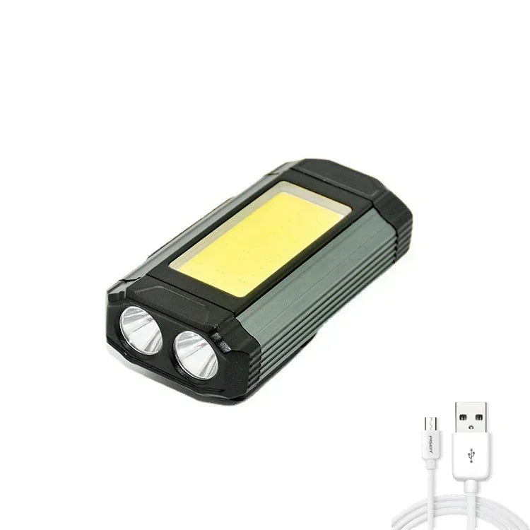 1/2/4PCS Magnetic COB Work Light USB Rechargeable LED Flashlight Portable Lantern Camping Light Type-C Power Bank Function Lamp by MVEnergo