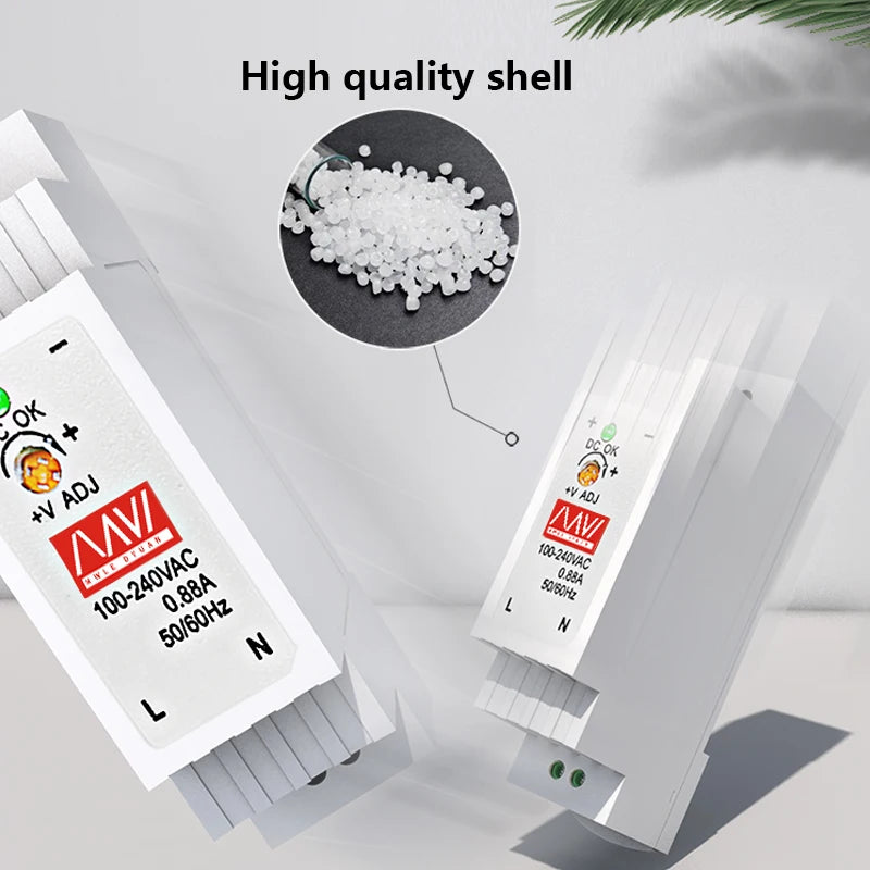 IN Rail Switching Power Supply Light Transformer AC 110V 220V To DC 5V 12V 24V Power Supply Source Adapter For Led Strip CCTV by MVEnergo