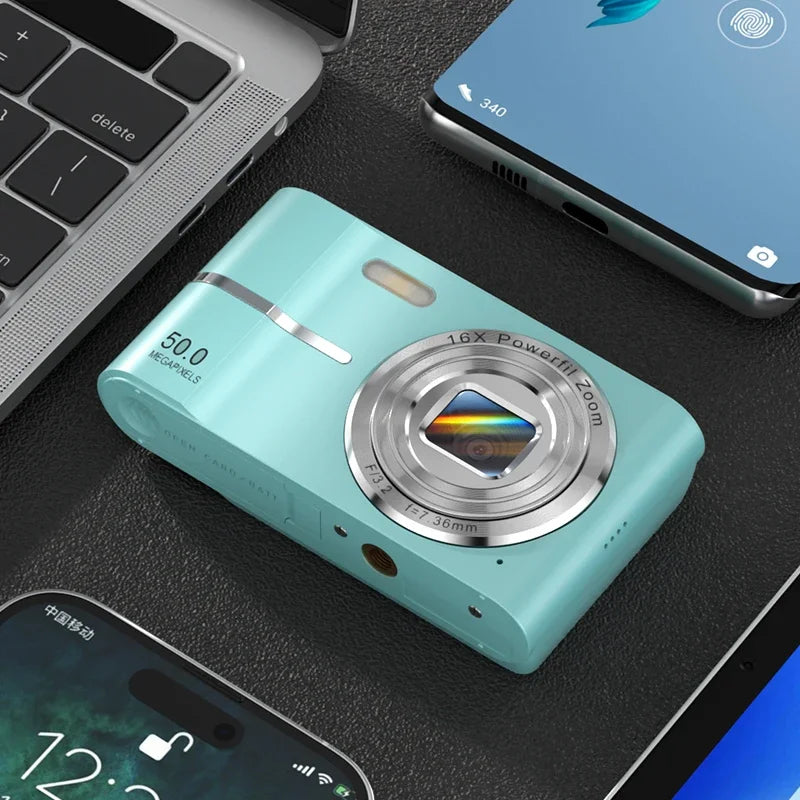 Xiaomi 4K Digital Camera 50MP 16X Student Camera Outdoor Anti-Shake Digital Video Camera Flash Video Recorder Small Video Camera by MVEnergo