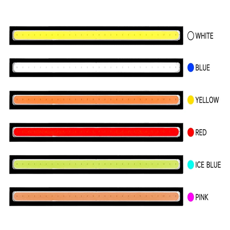 2pcs 17cm Universal Waterproof Daytime Running Lights COB Fog Lamp Car Styling Led Day Light DRL Lamp Fog Bar Lamp Strip Lights by MVEnergo