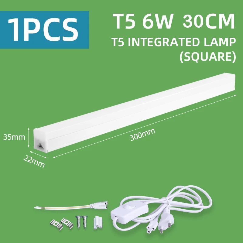 LED Kitchen Light Under Cabinet 10W 20W Led Tube Bar Wall Lamp Ultra Thin Home Bedroom Kitchen Closet Indoor Lighting 220V Room by MVEnergo