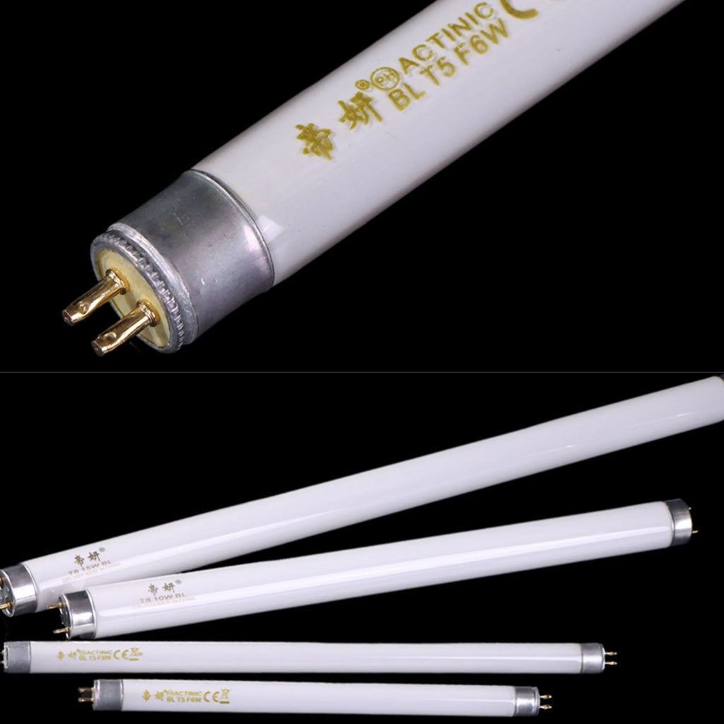 6-15W UV Light Tube T5 T8 Mosquito Killer Lamp Tube 365nm Ultraviolet Pest Housefly Fly Bug Insect Trap Blue Purple Light by MVEnergo