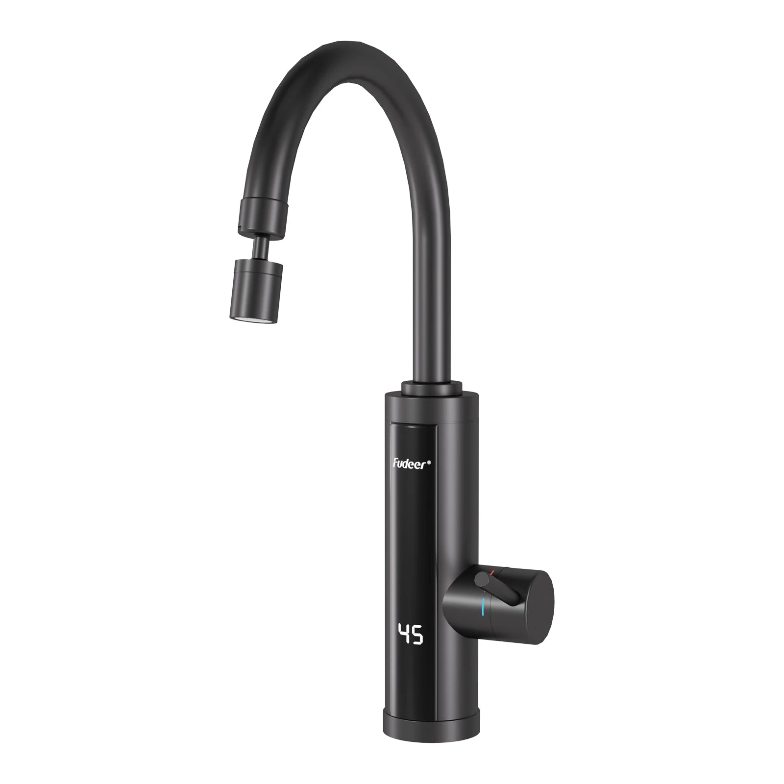 Fudeer 3400W 220V Electric Kitchen Water Heater Tap Instant Hot Stainless Steel Water Faucet Heater Cold Heating Faucet by MVEnergo