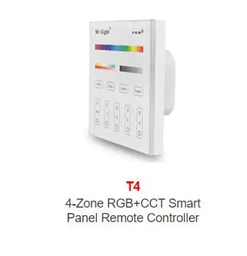 Miboxer Mi Light B0/B1/B2/B3/B4/B8/T1/T2/T3/T4 brightness/CT/RGB/RGBW/RGB+CCT Smart Panel Remote Strip LED RGB Controller Dimmer