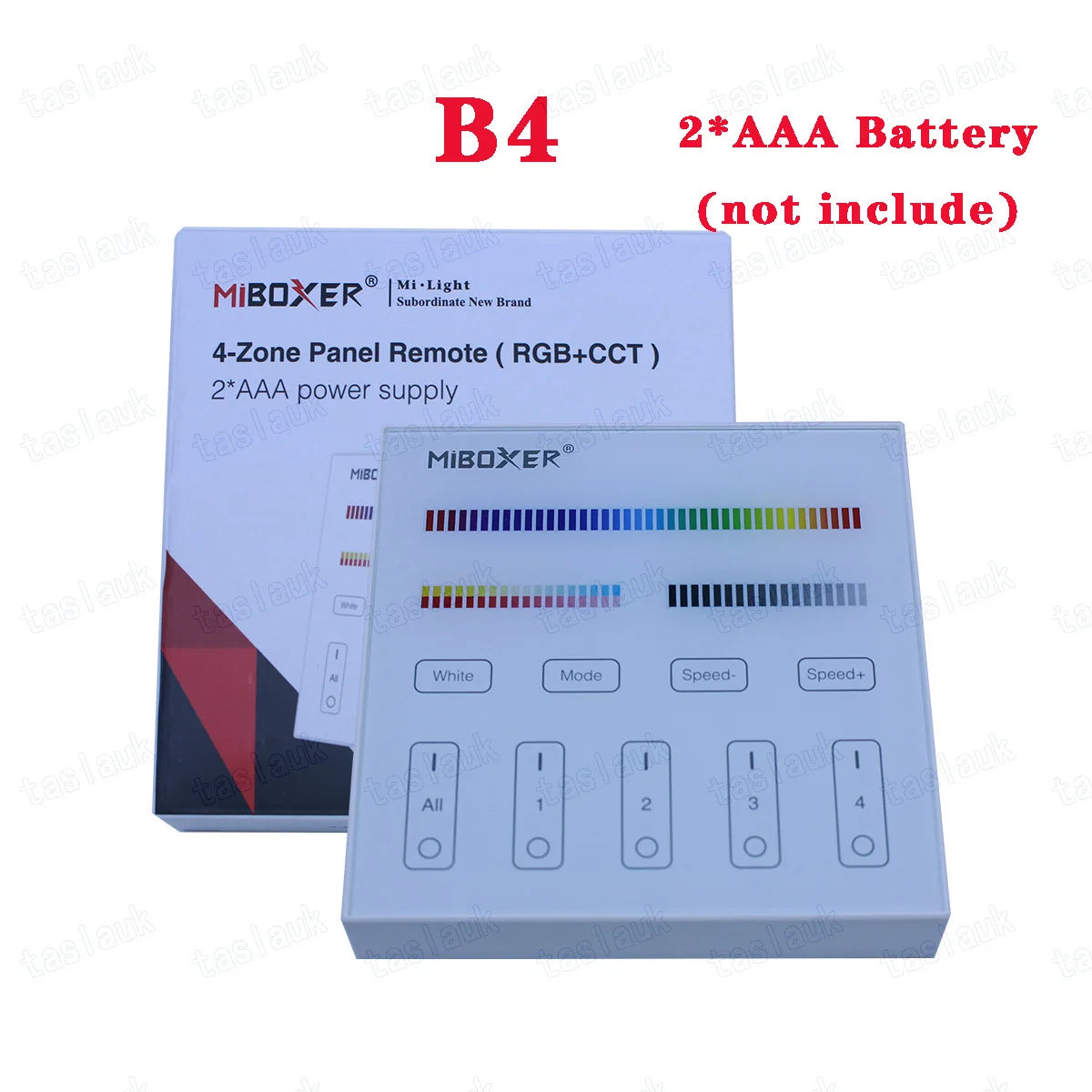 MiLight BOXER T4 B4  RGB CCT RGB RGBW CCT RGBWW FUT092 038 096 037 039 Controller DC12-24V RGB+CCT 4-Zone Touch Remote