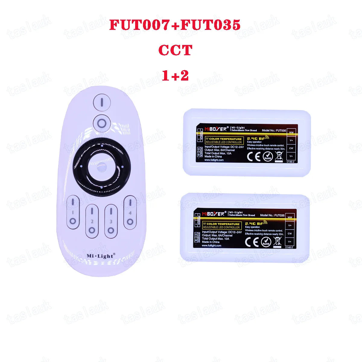 MiLight BOXER T4 B4  RGB CCT RGB RGBW CCT RGBWW FUT092 038 096 037 039 Controller DC12-24V RGB+CCT 4-Zone Touch Remote