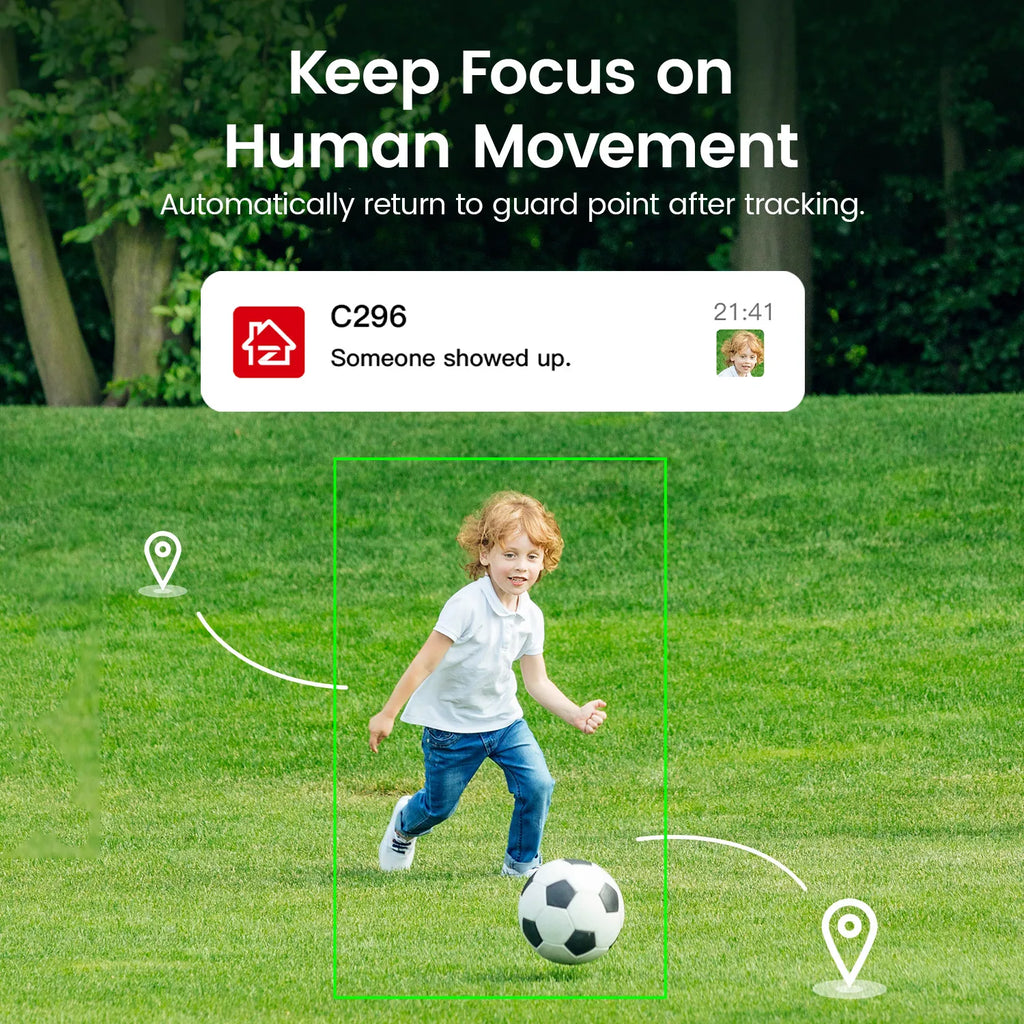 ZOSI C296 5MP/8MP PTZ WiFi 6 Camera Person Vehicle Package Detect Wireless CCTV Video Surveillance Cam Home Security Protection by MVEnergo