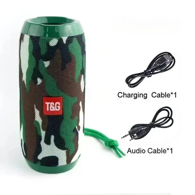 Portable Speaker Wireless Bluetooth-compatible Subwoofer Outdoor Waterproof Loudspeaker Stereo Surround Support FM RadioTF by MVEnergo