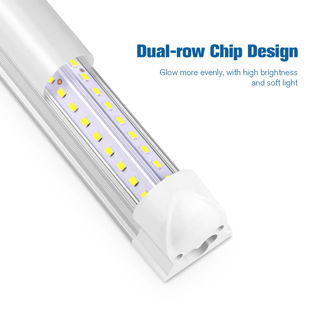 50CM T5 T8 Aluminum LED Light Tube 15W 25W LED Lamp Tube 220V For Desk Work Shop Garage Warehouse Kitchen Cabinet Lighting by MVEnergo