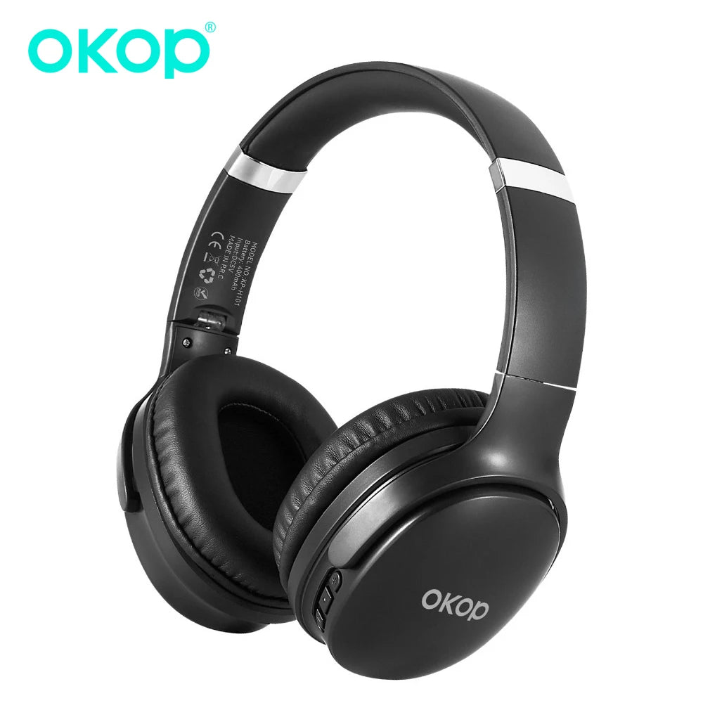 OKOP Headset Bluetooth Noise Reduction Headset,Waterproof Sweat-proof Sports Headset,E-sports Game Headse Earphones & Headphones by MVEnergo