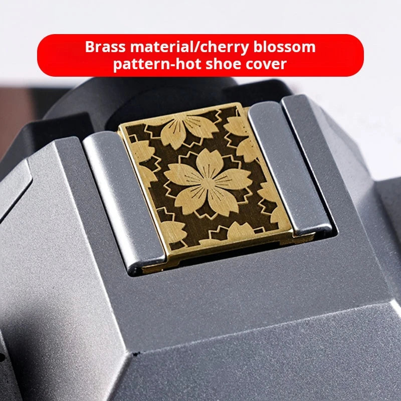 Camera Metal Hot Shoe Dust Cover for Fujifilm XT30II X100V X100F X100S XS10 XT200 XT100 XT30 II XT20 XT10 XT4 XT3 XT2 XE4 XE3 by MVEnergo