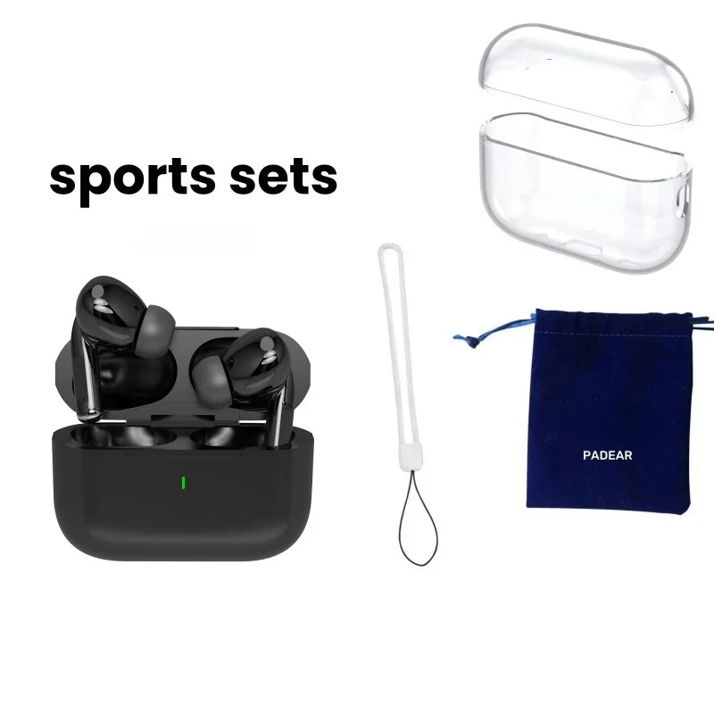 Blackpods A7Pro TWS Air Ear Earphone Buds Wireless Earbuds Pods In-ear Headphones Pro 2 for Ios Android Generation Ear Phones by MVEnergo