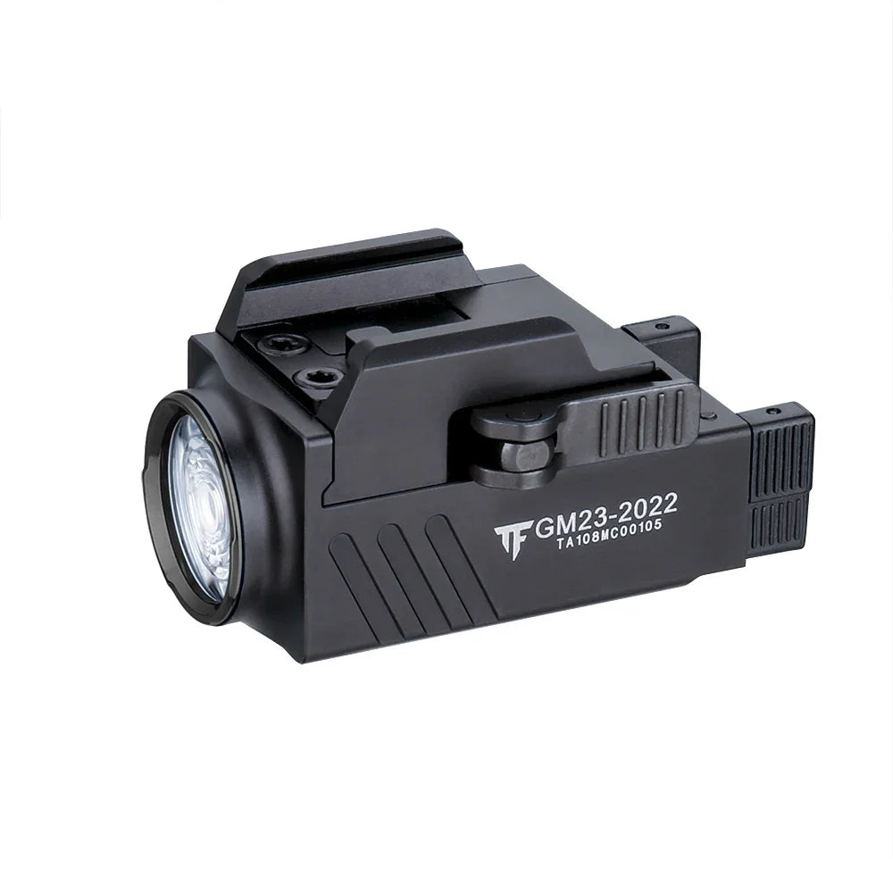 Trustfire GM23 Tactical LED Flashlights Mini Lights 800 Lumens USB Rechargeable Quick Release 1913/GL Rail by MVEnergo