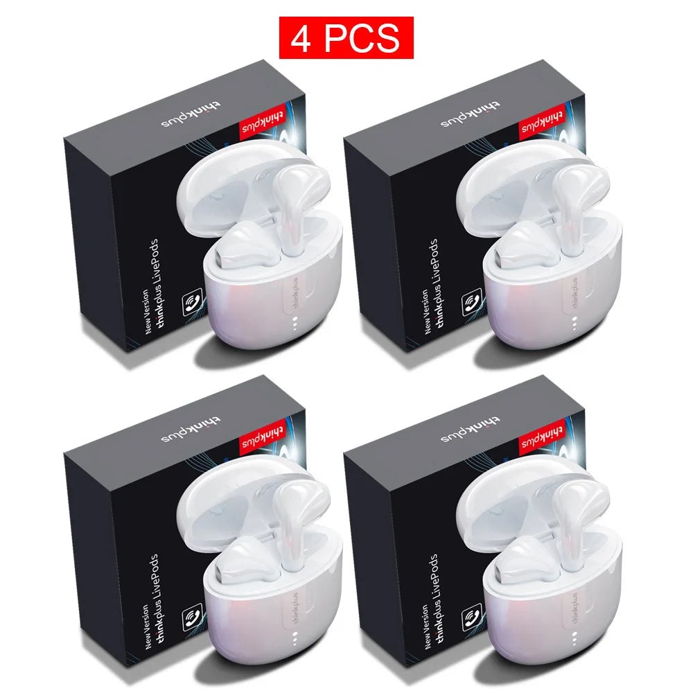 Original Thinkplus TWS Wireless Bluetooth Earphones Noise Canceling Headsets Full Color Touch Screen Headphones Hi-Fi Earbuds by MVEnergo