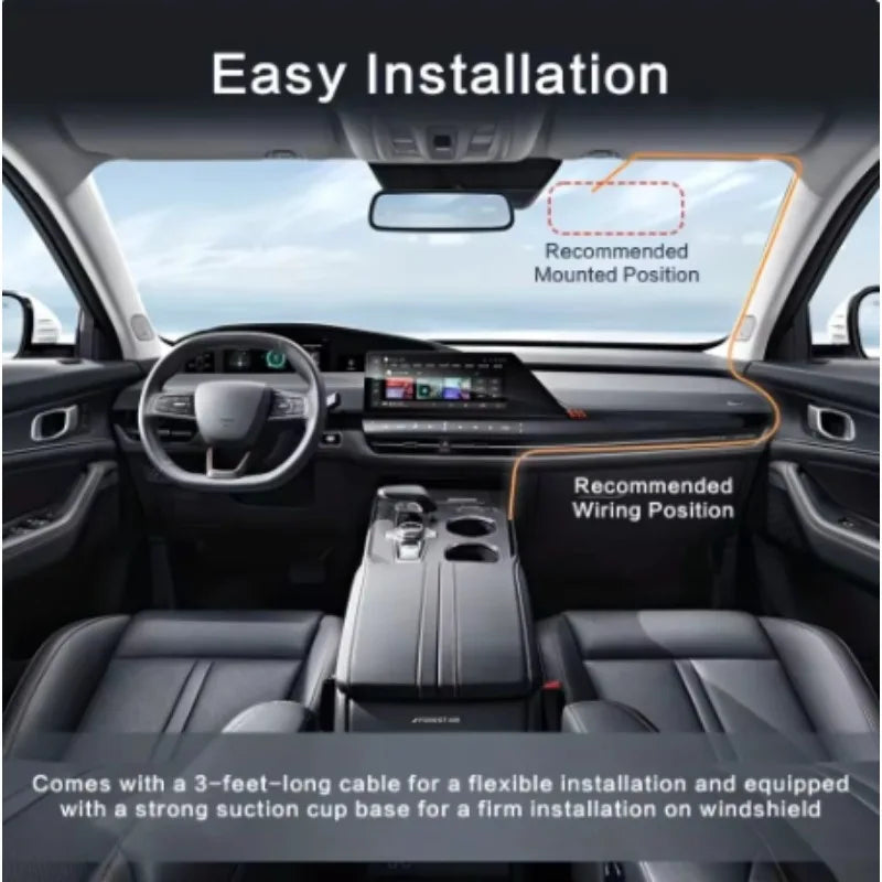 Dash cam |Vehical Camera |1080P FHD & 170-degree wide-angle lens: Capture every detail in 1080P HD definition, by MVEnergo