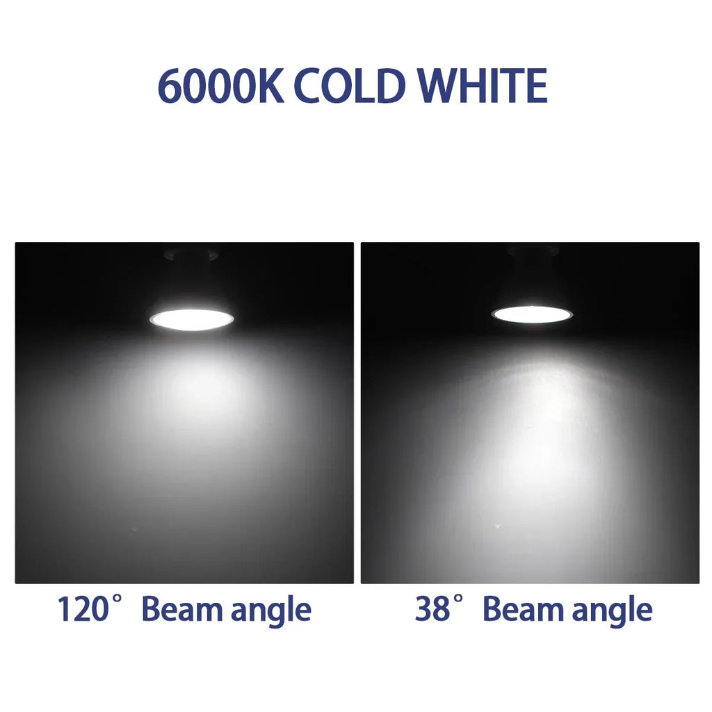 10 Pack Focos Gu10 SpotlightLampara 220V Lled Bulb Wholesale 9W White Warm 3000k 6000K suitable for Home Commercial Buildings by MVEnergo