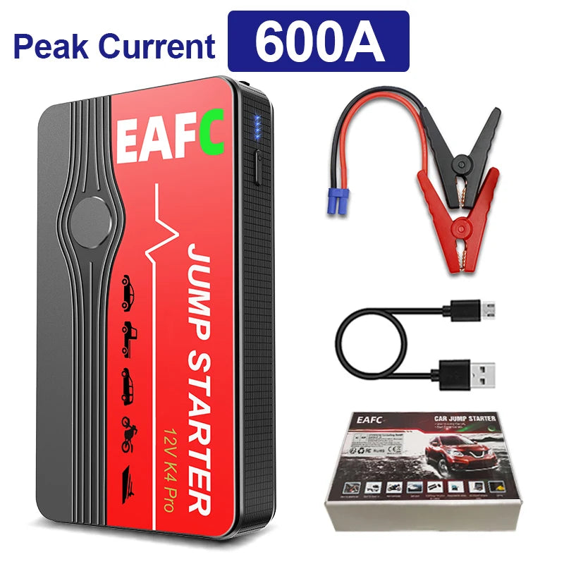 Power Bank 2000A/600A 12V Car Battery Jump Starter Portable Charger Petrol Diesel Auto Starting Device Booster Emergency Starter by MVEnergo