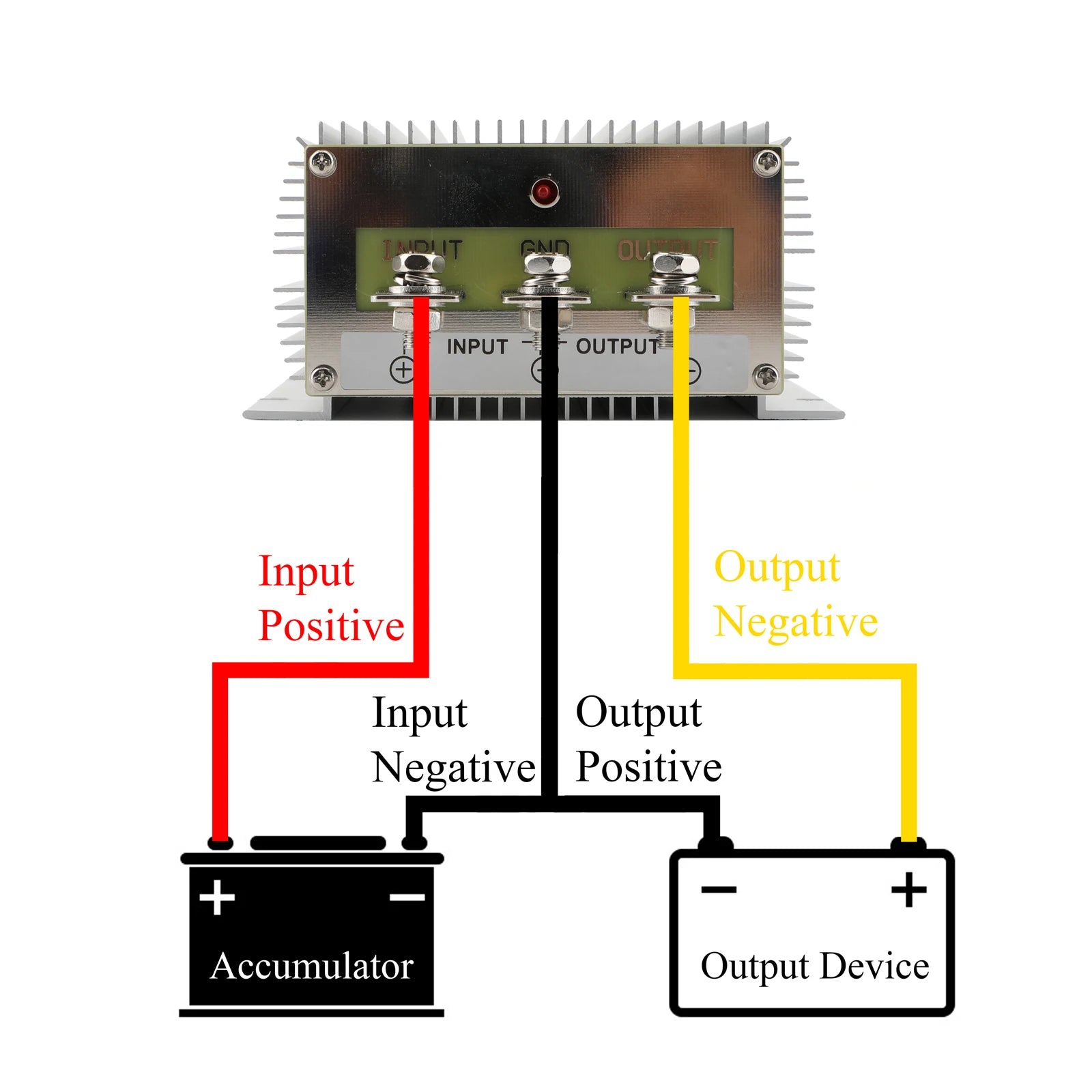 24V to 12V/13.8V DC Power Converter 80A 85A 100A Automotive Buck Regulator Step Down Voltage Power Supply Module For Car by MVEnergo